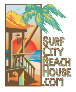Surf City Orange Logo Transparent Background
